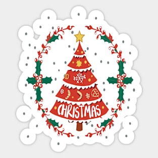 christmas tree Sticker